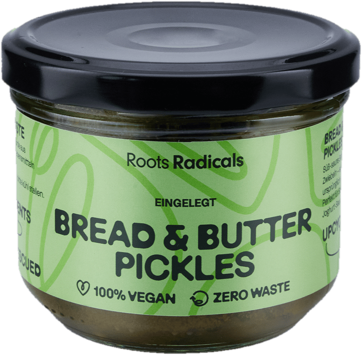 Roots Radicals Nakládané okurky Bread & Butter