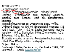 Roots Radicals Pálivá omáčka z fermentovaných jalapeño papriček