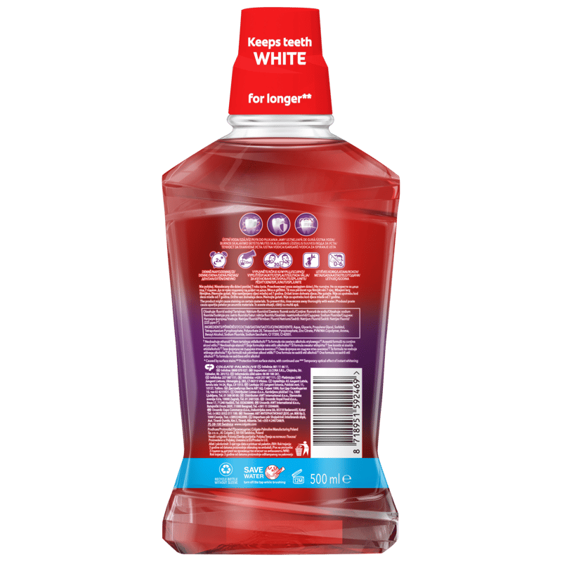 Colgate Max White Purple Reveal ústní voda