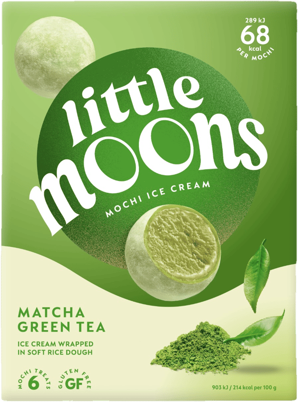 Little Moons Matcha mochi se zmrzlinou