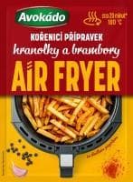 Avokádo Air fryer Směs na brambory a hranolky