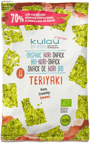 Kulau BIO Mořské řasy Kulau TERIYAKI
