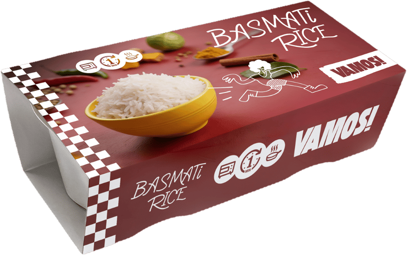 VAMOS! Basmati Rice 2x125g