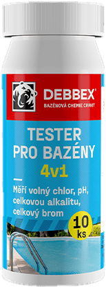 DEBBEX Tester pro bazény 4v1