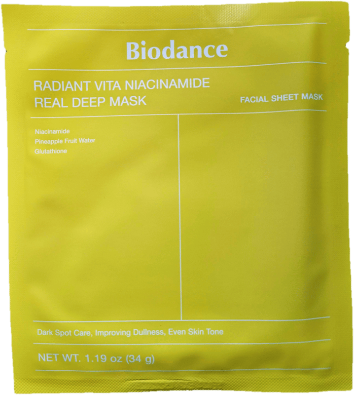 Biodance Radiant Vita Niacinamide hydrogelová plátýnková maska