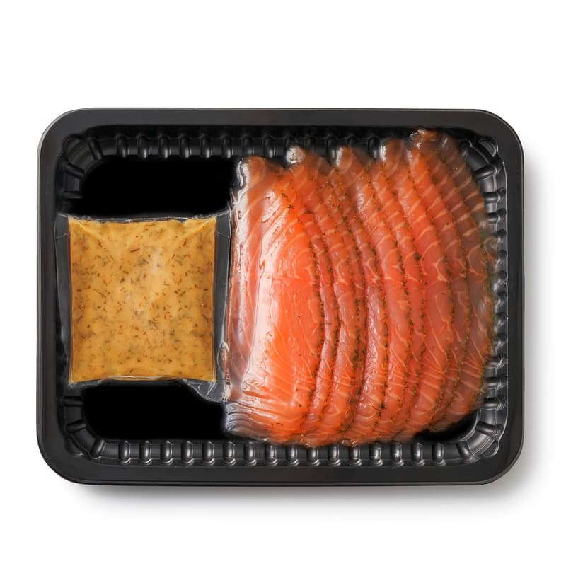 Oceans Gravlax, medovo-hořčičný dresing