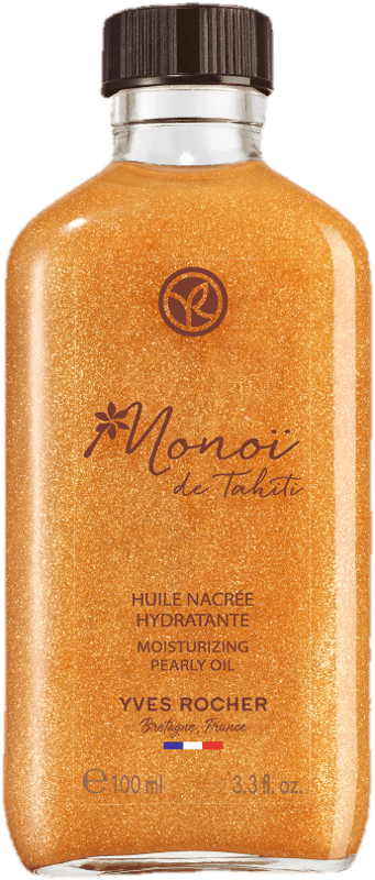 Yves Rocher Hydratační olej na tělo a vlasy s perletí Monoi