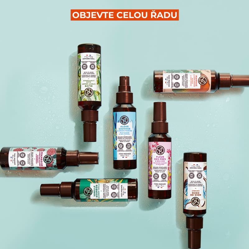 Yves Rocher Parfémovaný sprej na tělo a vlasy Mango & koriandr