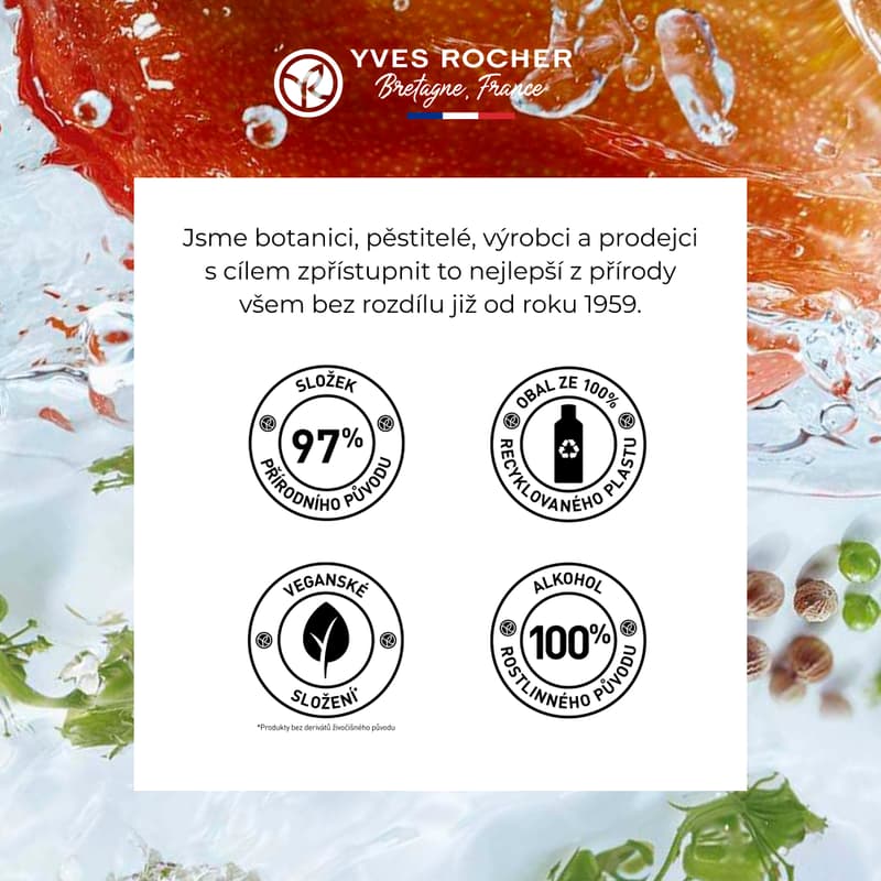 Yves Rocher Parfémovaný sprej na tělo a vlasy Mango & koriandr