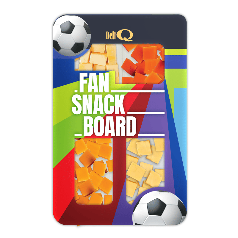 Deli Q Fan Snack Board Výběr sýrů