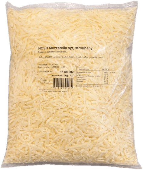 Nosh Mozzarella strouhaná