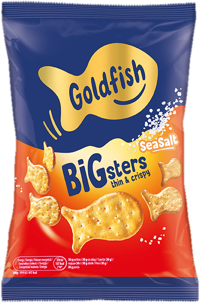 Goldfish BIGsters Sea Salt solené krekry
