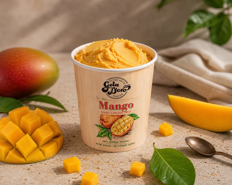 Gela D’oro Sorbet mango