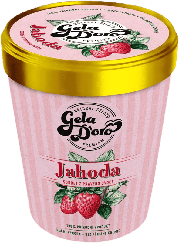Gela D’oro Sorbet jahoda