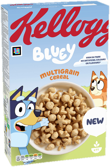 Kellog's Bluey multigrain cereálie
