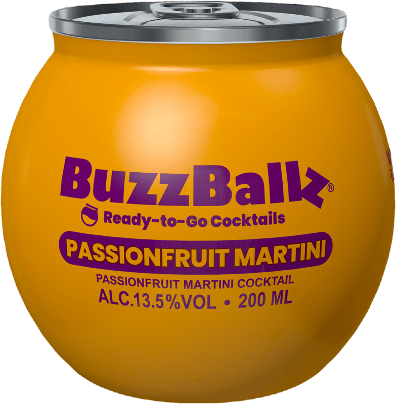 BuzzBallz Cocktails Passionfruit Martini 13.5 % obj.