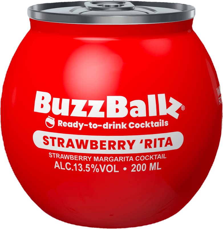 BuzzBallz Cocktails Strawberry Rita 13,5 % obj.