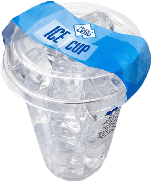 Ice Cup ledové kostky v kelímku