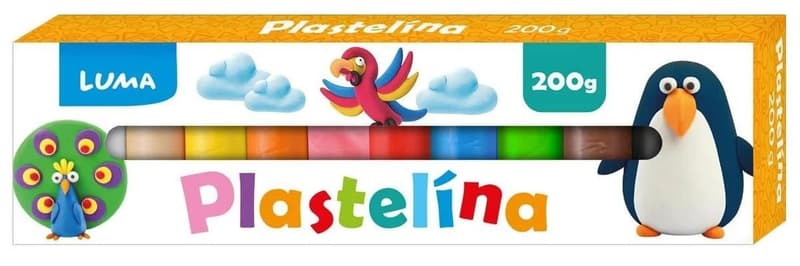 Luma Plastelína 10 barev