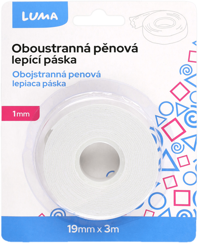 Luma Lepící páska oboustranná montážní