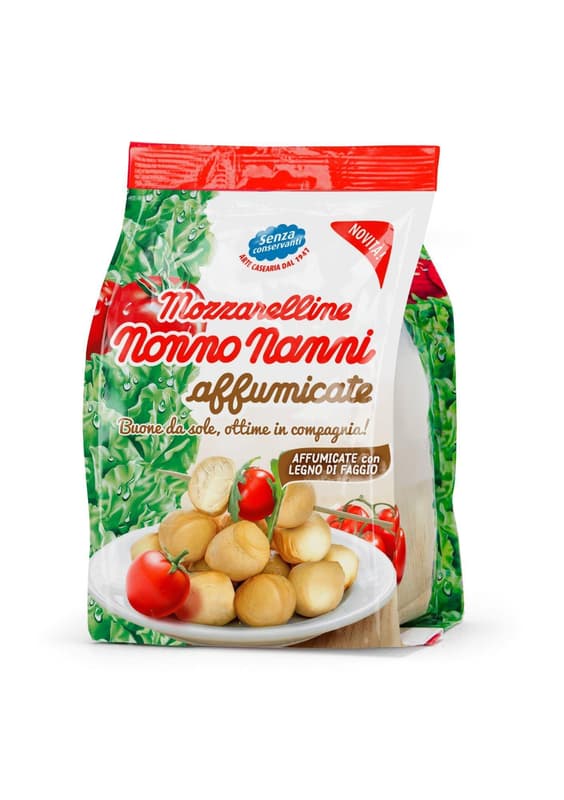 Smoked mozzarella balls 150 g Nonno Nanni