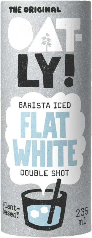 Oatly! Nápoj ovesný Barista iced flat white
