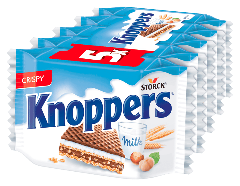 Knoppers 5x25g pack