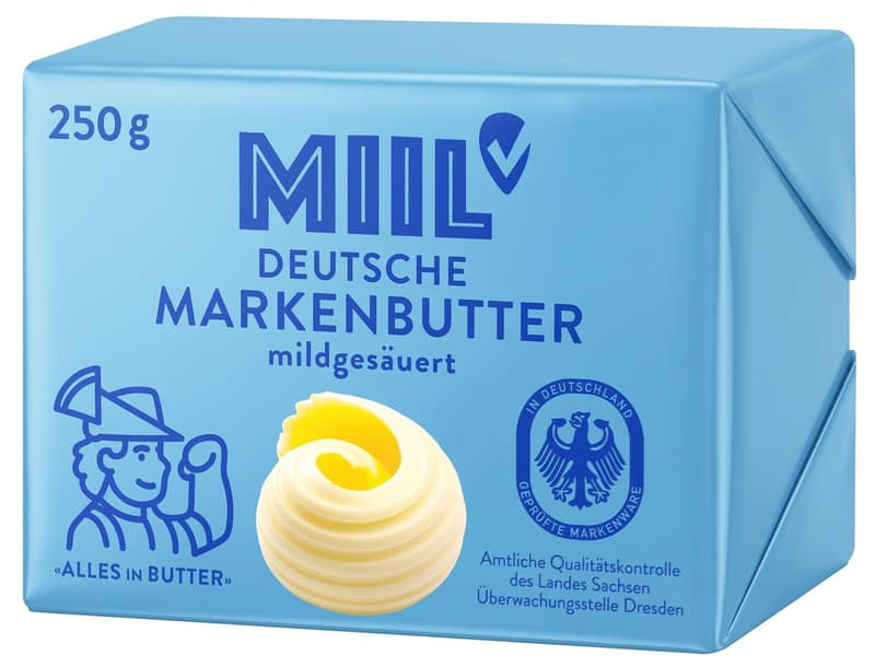 Miil Máslo jemně kyselé