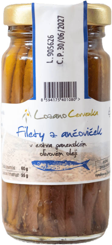 Lozano Červenka Filety z ančoviček v extra panenském olivovém oleji