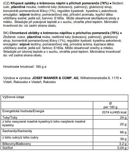 Manner Pomeranč