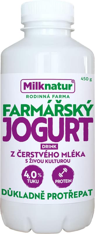 Milknatur Farmářský jogurtový nápoj