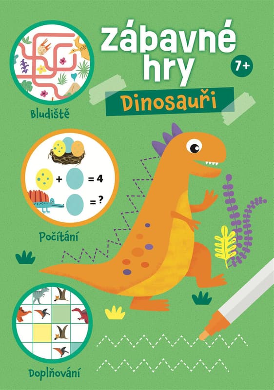 Svojtka Zábavné hry Dinosauři 7+