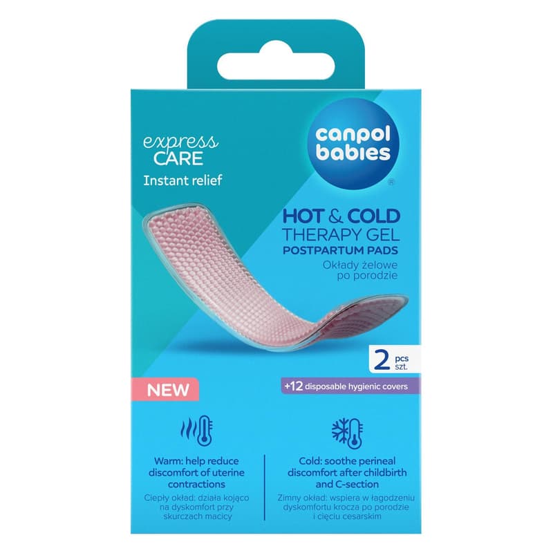 Canpol babies Poporodní gelové vložky Hot&Cold