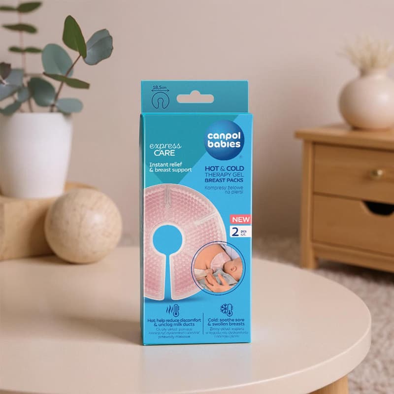 Canpol babies Gelový obklad na prsa Hot&Cold