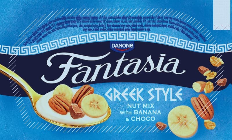 Fantasia Jogurt greek style ořech a banán