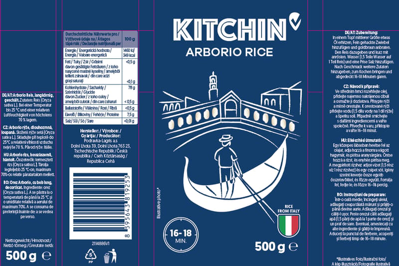 Kitchin Rýže arborio