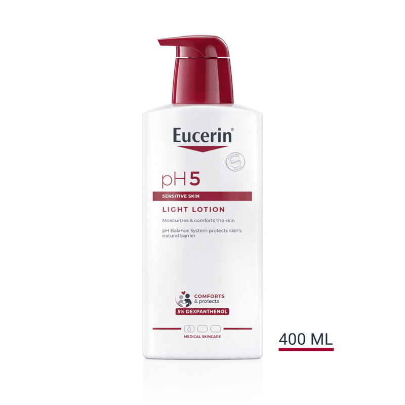 EUCERIN pH5 tělové mléko lehká textura 400ml