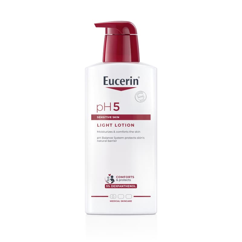 EUCERIN pH5 tělové mléko lehká textura 400ml