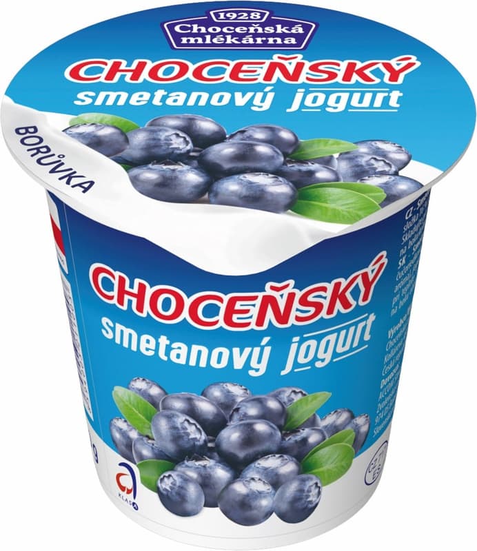 Choceňská mlékárna Choceňská Blueberry Yogurt Cream