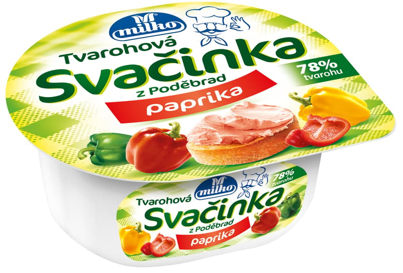 Milko Snack vegetable curd pepper