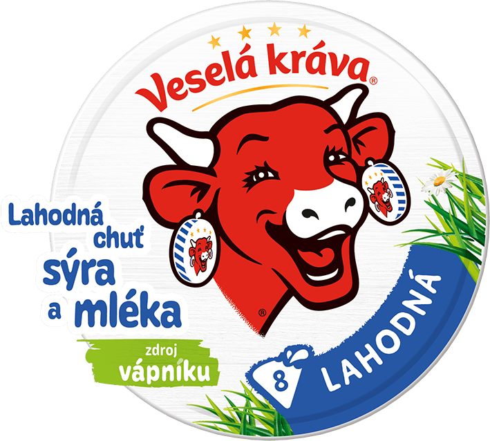 Veselá kráva Lahodná Tavený sýr