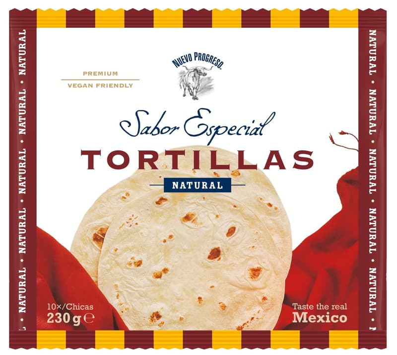 Nuevo Progreso Mexican wheat tortillas 16cm 10 pcs
