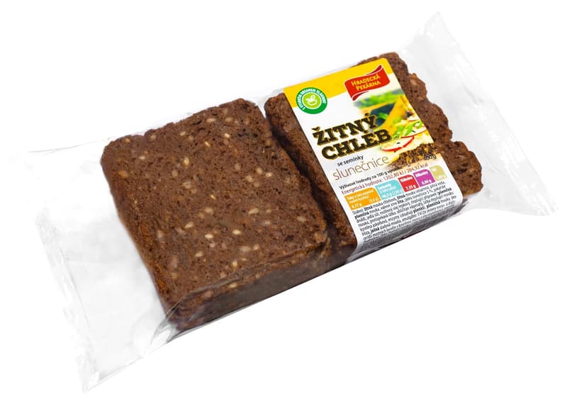 Rye bread with sunflower, sliced,'name', 