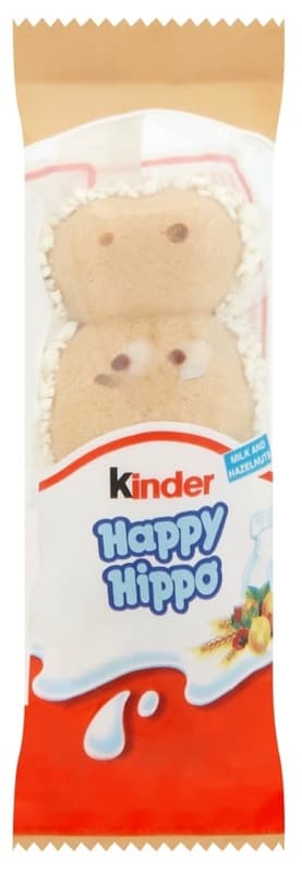 Kinder Happy Hippo Wafer with milk and hazelnut filling