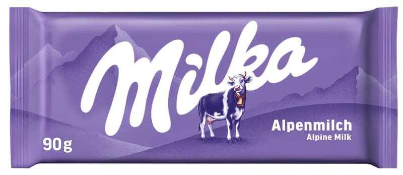 Milka čokoláda Mléčná z alpského mléka