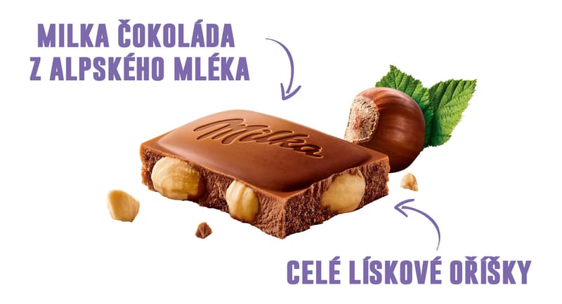 Milka Whole hazelnut