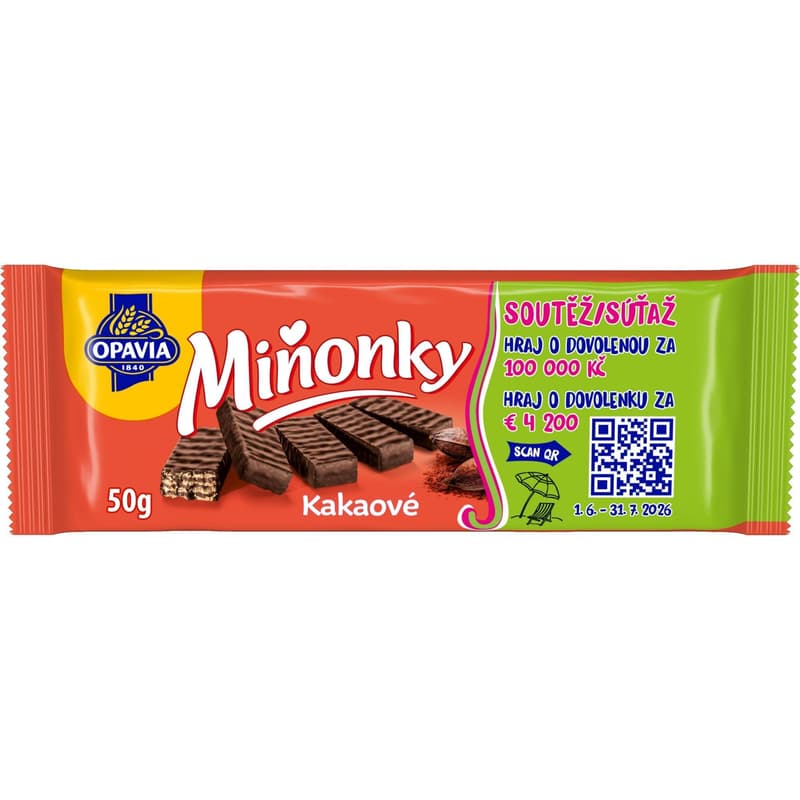 Opavia Miňonky cocoa