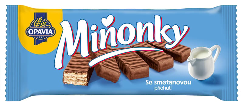 Opavia Miňonky creamy