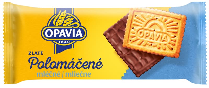 Opavia Half-dipped milk
