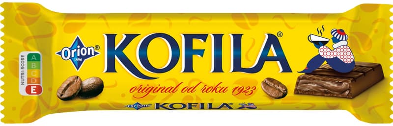 Orion Kofila originál čokoládová tyčinka s kávovou náplní